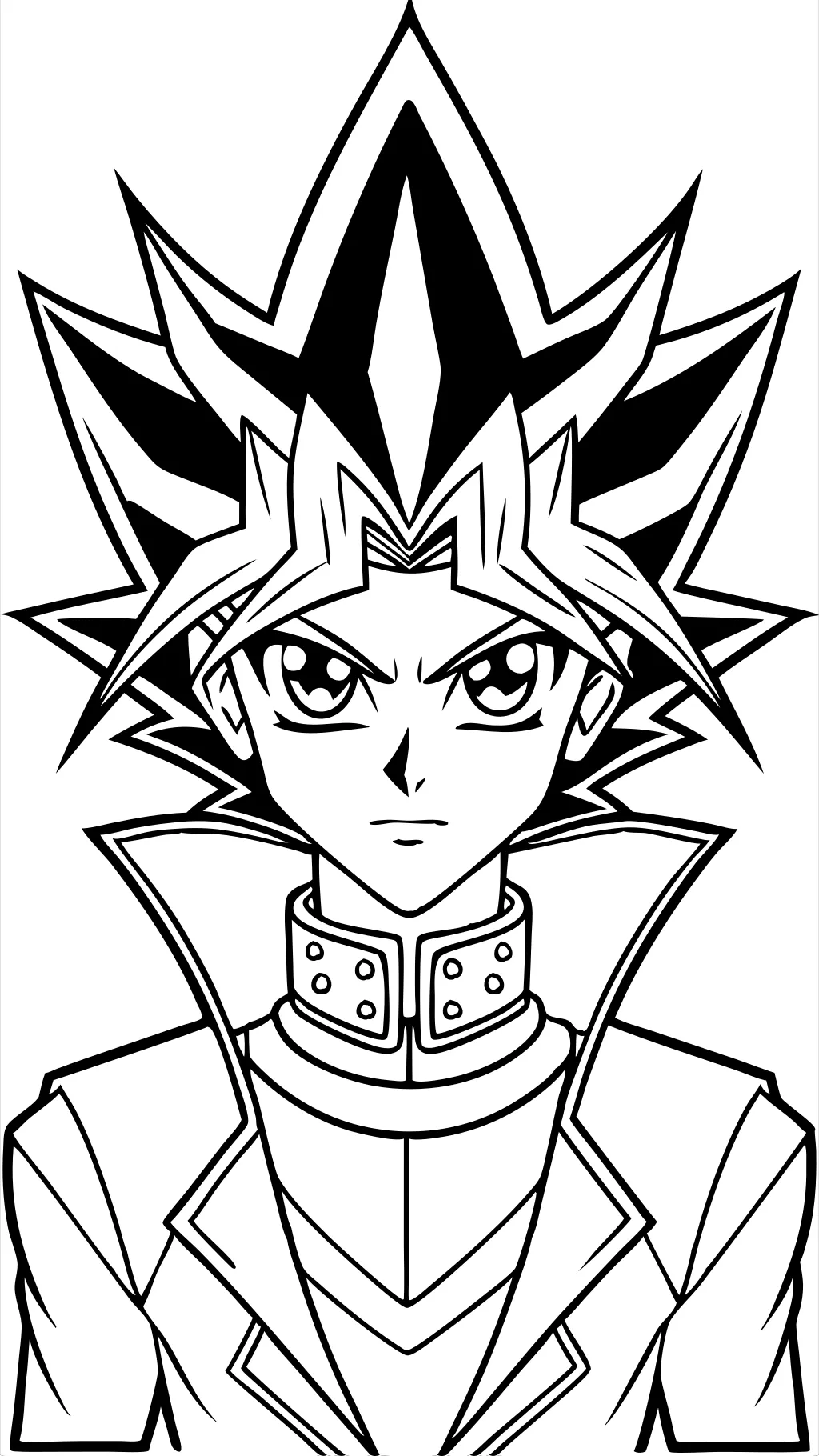 yu gi oh coloriage